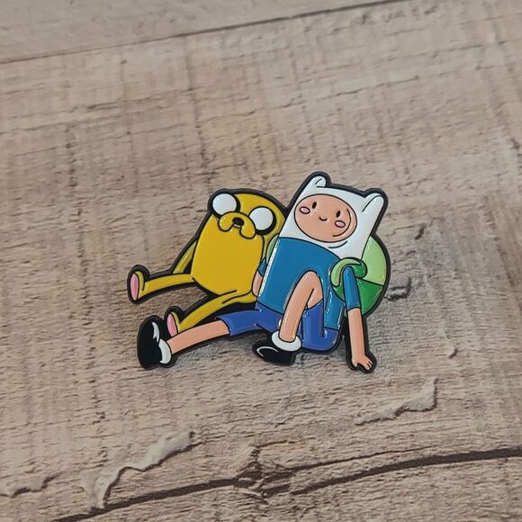 Jewelry - Adventure Time Pin Finn and Jake